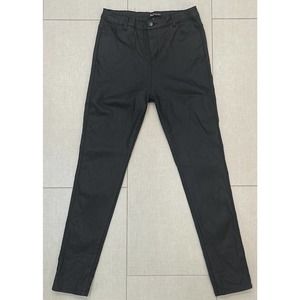 Apperloth Black Waxed Skinny Jeans Size L